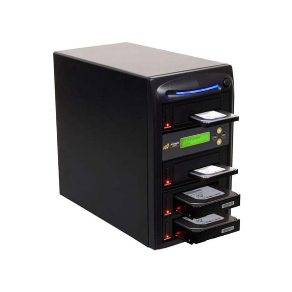 Acumen Disc 1 to 3 SATA II Hard Drive Duplicator (up to 300MB/s) - Multiple HDD & SSD Memory Card Copier & HDD Sanitizer (DoD Compliant)