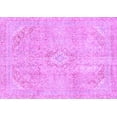 thumbnail image 1 of Ahgly Company Indoor Rectangle Abstract Purple Modern Area Rugs, 5' x 8', 1 of 4