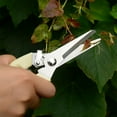 thumbnail image 4 of Luxcidy Garden Pruner, Pruning Shears, 7.68 Inch Garden Shears, Gardening Scissors with Straight Stainless Steel Precision Blades for Trimming Plant, Herb, Flower, Hedge, Rose, Bonsa, 4 of 5