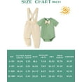thumbnail image 7 of SANMIO Newborn Infant Baby Boy Clothes Summer Short Sleeve Romper and Pants Outfits Set 0 3 6 12 18 Months, 7 of 7