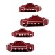 thumbnail image 4 of 4 piezas CUTICAT Protector de Amortiguador de Metal para RC 1/10 Escala Rojo, 4 of 8