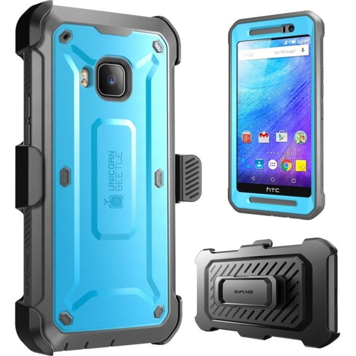 Supcase Unicorn Beetle Pro Carrying Case Holster Htc Smartphone Black Blue Walmart Com