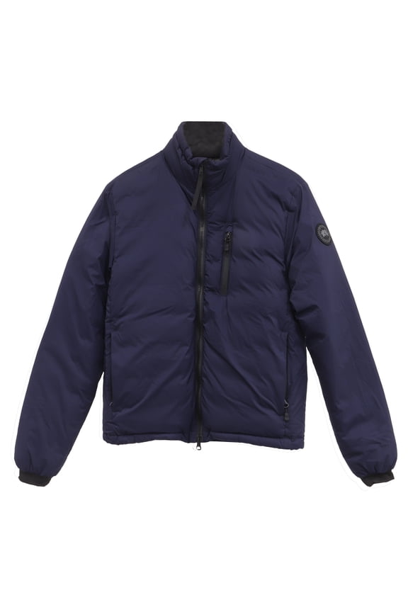 Pre-Owned Canada Goose Down Lodge Jacket in Navy Polyamide