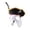 Black#728-52, variant on Forestwhale Pet Pirate Hat with Eye Patch Tricorn for Small Medium Cats Adjustable Funny Cosplay Outfit for Halloween Party 25cm