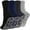 Multicolor, variant on Mens Grip Socks, AMITOFO Anti Slip Crew Socks for Men-Non Slip Hospital Home Walking Socks for Elderly, 4 Pairs (Size 13-15 )
