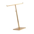 thumbnail image 3 of Tnarru Bag Display Stand Display Rack Nonslip Bottom Multifunctional Jewelry Necklaces Organizer for Closet Countertop Handbag Brushed Gold, 3 of 8