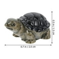 thumbnail image 3 of 10 adornos de tortuga para pecera, tortugas artificiales, decoración paisajística para acuario, 3 of 7