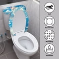thumbnail image 3 of HELLHERO Butterfly and Lamb Pattern Toilet Top Cover Set 17x21 Inches Soft Machine Washable for Modern Bathrooms, 3 of 8