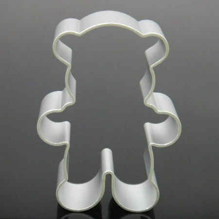 

Senza_Lovely Silver Bear Shaped Cake Cookie Biscuit Baking G4R9