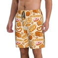 thumbnail image 2 of Balery Various Bread Traje de Baño Estilo Hawaiano para Hombre, Shorts de Secado Rápido con Bolsillos-Medium, 2 of 6