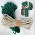 thumbnail image 5 of Cat Tree Scratng Posts Cuerda de cáñamo gruesa Cuerda de 6 mm Cam En -purpose Utility Diy Craft Cuerda para Rep Sustitución Stripe Pad Carpet Kicker, 5 of 5