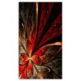 thumbnail image 2 of Design Art - Fleur Fractale en Jaune et Rouge, 2 of 4
