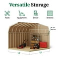 thumbnail image 5 of Little Cottage Co. 12x12 Classic Gambrel Barn with 6 ft. Sidewalls, Outdoor Wood Storage Shed Do-It-Yourself Precut Kit, 5 of 13