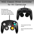 thumbnail image 3 of Controller Replacement for Gamecube Controller,Classic Wired Controller Compatible with Gamecube Console for Wii Nintendo Gamecube (Black), 3 of 6