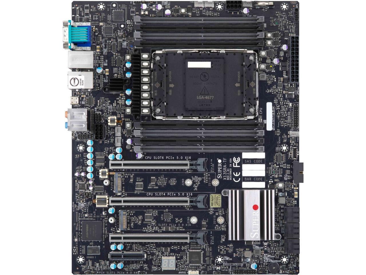 Supermicro X13SRA-TF マザーボード Supermicro X13SRA-TF Motherboard, Intel® Xeon® W-3400 series, W