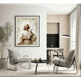 thumbnail image 3 of Jesus Hugging Girl Wall Art Bible Story Canvas Paintings Religious Faith Pictures Wall Decor God Christian Posters Prints for Kids Room Church Home Decoration Unframed, 3 of 6