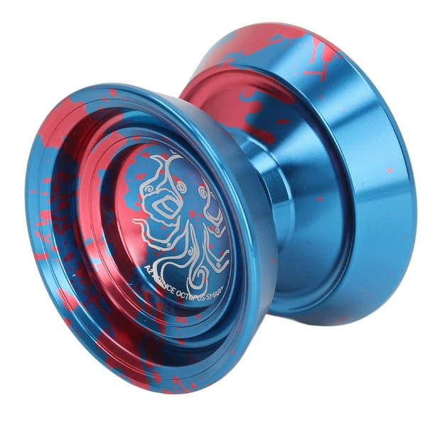 Yoyó yoyo Profesional que no responde para adultos yoyo sensible al metal para principiantes truco yoyos yoyo de aleacio de aluminio con guante y 3 cuerdas de yoyos de repunesto