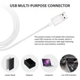 thumbnail image 4 of Bodychum USB Heated Scarf 3-Speed Temperature Adjustable Neck Heating Pad Shawl Warm Scarf with Power Bank, 4 of 7