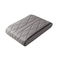 thumbnail image 1 of Mistaha Car Armrest Pad Cushion Memory Foam Center Console Cover Wide Thick Diamond Pattern PU Leather Car Armrest Box Mat Large Size Gray, 1 of 6