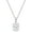 White, variant on Everly Women's Amethyst Sterling Silver Necklace