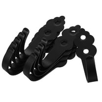 Raindrops 10pcs Wall Hooks Metal Mounted for Kitchen Bathroom Living Room Heavy Duty Storage for Coats Bags Towels