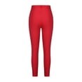 thumbnail image 5 of Women's Skinny Jeans Stretchy High Rise Tummy Control Jeggings Summer Butt Lifting Denim Pants Slim Fit Ladies Pockets Ladies Comfy Plus Size 2024 Trendy Outfits Flowy Straight Leg Clothes Red, 5 of 7