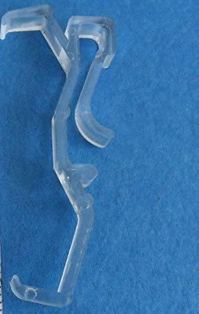 2.5 Inch Clear Valance Clips For Window Blind Valance 