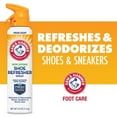 thumbnail image 2 of Arm and Hammer Shoe Refresher Spray, Multi-Purpose Odor Remover for All Types of Footwear, Shoe Deodorizer Spray, Shoe Odor Eliminator, Shoe Spray, Shoe Smell Eliminator, 4 oz (3 Pack), 2 of 7