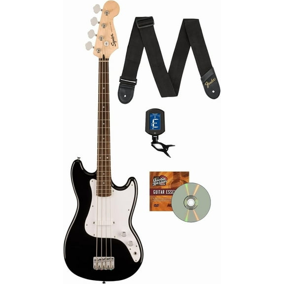 Fender Squier Sonic Bronco Bass - Black w/ Tuner