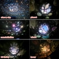 thumbnail image 2 of Remote Control and Timer Design Seabed Starry Sky Rotating LED Star Projector for Bedroom, Night Light for Kids, Night Color Moon Lamp (Blue), 2 of 5