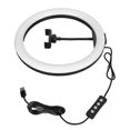 thumbnail image 4 of LED Circle Light 1/4 inch Threaded 162 LED Energy Saving Light Beads Circle Light with Stand for Live Streaming, 4 of 5