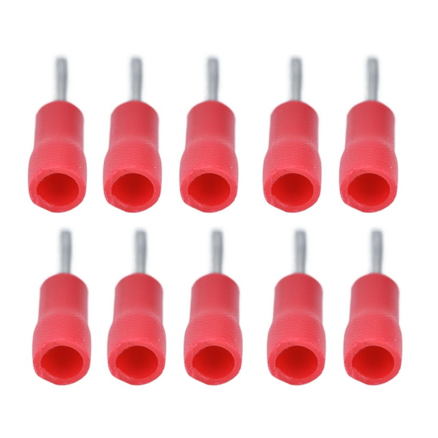Terminales de virola de alambre, 100 piezas Kit de terminales de férulas aisladas Terminal de férulas aisladas Diseño aerodinámico