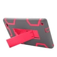 thumbnail image 6 of Mignova Case For Amazon Fire 7 (2017 Release) Case,[Kickstand Feature],Shock-Absorption/High Impact Resistant Heavy Duty Armor Defender Case for Kindle fire 7 Inch 2017(Gray+Pink), 6 of 7