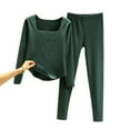 thumbnail image 5 of 2Pcs/Set Thermal Underwear for Women Long Johns Women with Fleece Lined, Base Layer Women Cold Weather Top Bottom, 5 of 8