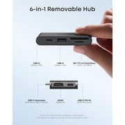 Anker Nano Laptop Docking Station with Detachable Hub, 13-in-1 USB-C Triple Display Docking with 2 HDMI+1 DP, 10 Gbps USB-C, 3 USB-A, Audio, SD/TF, Ethernet, 100W Max PD
