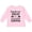 AD-Pink, variant on Only the Best Nieces Get Promoted to Cousin Boys or Girls Long Sleeve Toddler T-Shirt