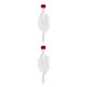 thumbnail image 2 of Moyic Homemade Wine Brewing One-way Exhaust Valve Transparent Reusable Lid Sealed Airlock with Valves Portable Handicraft 1 PC 2piezas, 2 of 6