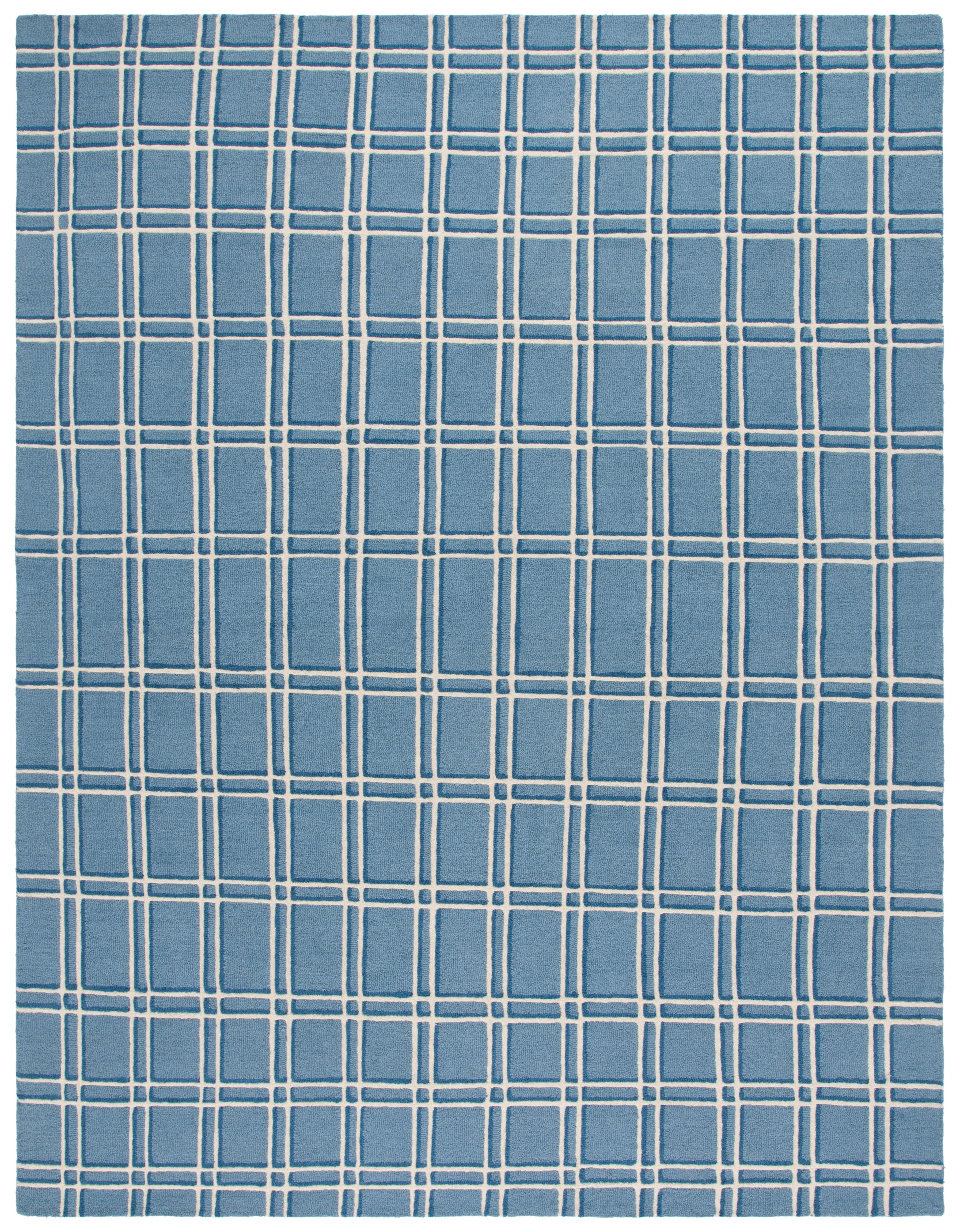 Safavieh Genre Darien Geometric Area Rug, Blue/Ivory, 9' x 12'
