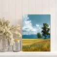 thumbnail image 2 of Impressionist Countryside Landscape Canvas Print Wall Art for Living Room Office Farmhouse, 2 of 8