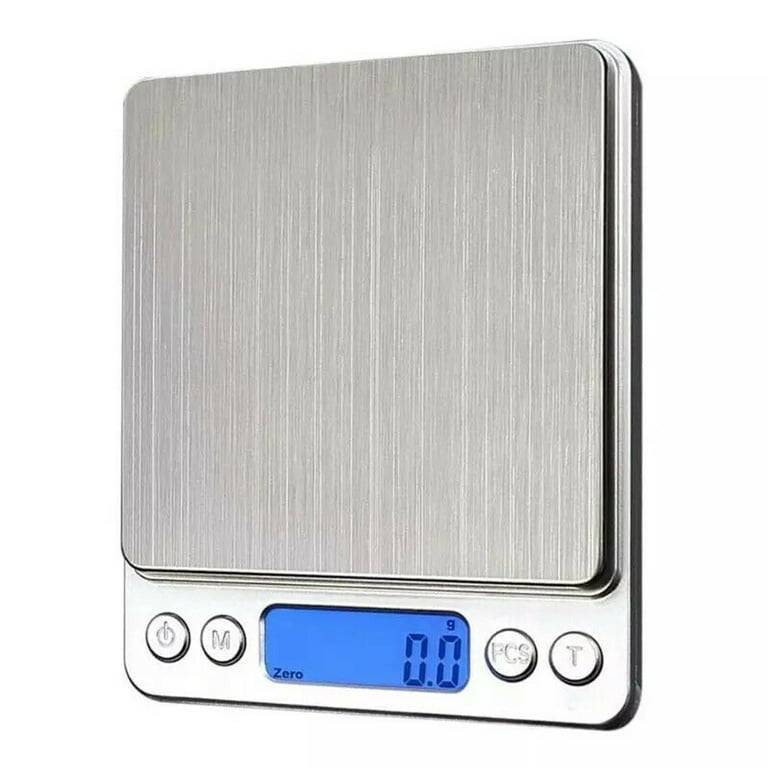 Food Digital Kitchen Weight Scale Grams & Ounces, Small, Backlit