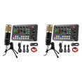 thumbnail image 1 of 2X F998 Sound Card Kit,BM-800 Microphone Kit,with Live Sound Card,Audio Mixer Condenser PC Gaming Mic, 1 of 7