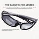 thumbnail image 4 of Stick-on Bifocal Reading Lenses Magnifying Reader Lenses for Sunglasses/Glasses, 4 of 5