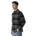 thumbnail image 5 of Chaps Men's & Big Men's Long Sleeve Stretch Button Down Flannel Shirt, 5 of 5