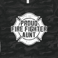 thumbnail image 4 of Inktastic Proud Firefighter Aunt WHT Women's T-Shirt, 4 of 5