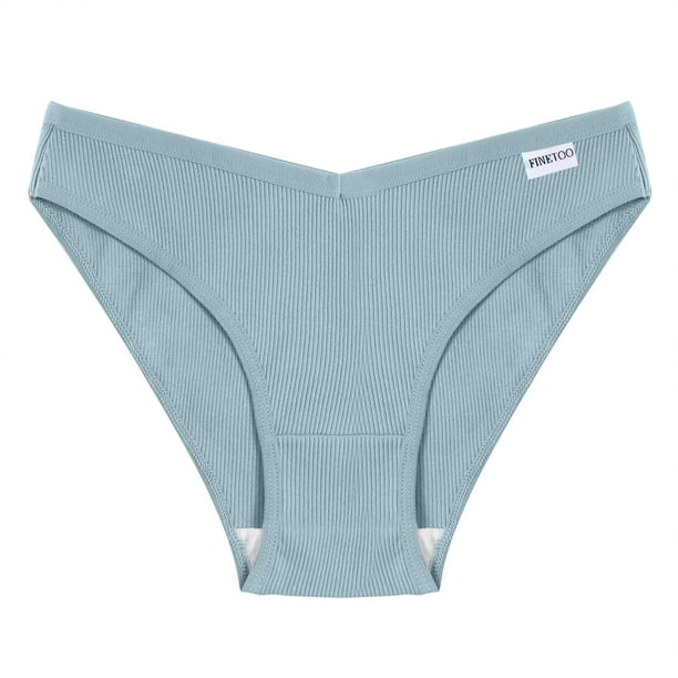  KNITLORD Womens Underwear Cotton Breathable Bikini Panties  Dot Print 6 Pack Low Rise
