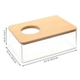 thumbnail image 2 of IFANLANDOR Piscine de Sable pour Hamster Transparent Respirant Écureuils 1Ensemble, 2 of 6
