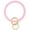 Pink, variant on Silicone Keyring Bracelet Bangle Wristlet Sports Swim Keychain Key Ring Car Key Chain