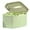 Avocado Green, variant on ABCISI Household Box, Portable Plastic Double Layer Medical Container with Transparent Lid,  First Aid Case Medical Case, Family Box Organizer with Security Lock (Avocado Green)