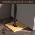 thumbnail image 3 of Sofa Armrest Tray Table for Couch Swivel Height Adjustable End for Small Spaces Snack Side Table for Bed or Chair with Phone & Tablet Slot (Rustic ), 3 of 6