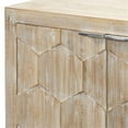 thumbnail image 4 of J&D Designs Juniper Three-Door Engineered Wood Accent Chest in Gray Wash, 4 of 5